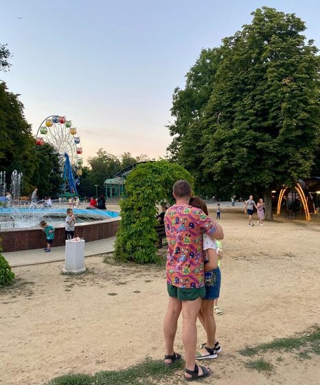 Мы приехали домой