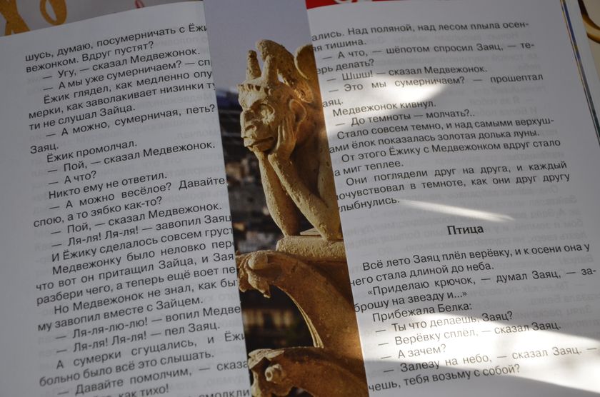 Наши занятия русским( на русском).