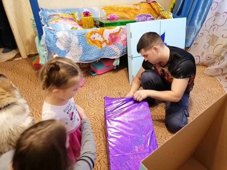 Отметили 3 года дочке.