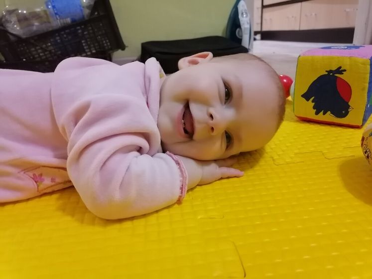 Нашему солнышку 5 месяцев.