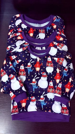 Новогодние уютные пижамы,футболки и свитшоты в стиле Family look 🤗🎄