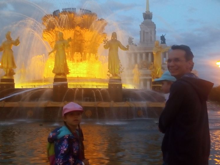Вечерняя прогулка на ВДНХ
