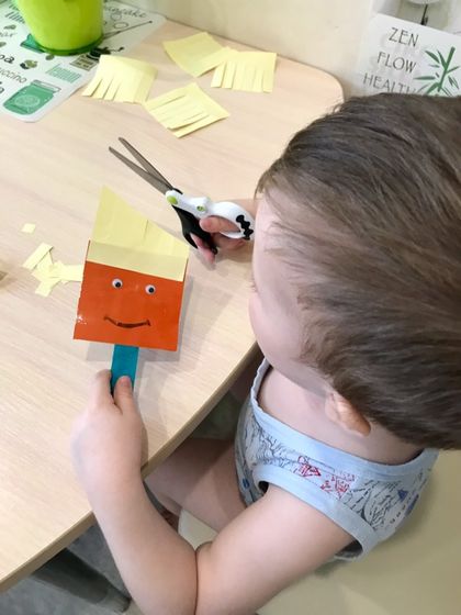 Работа с ножницами✂️