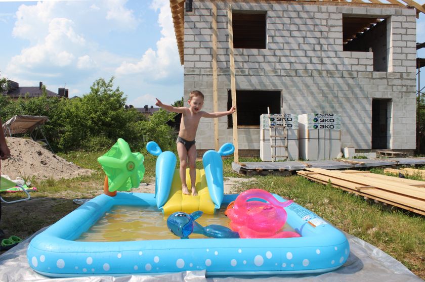 28 недель. Жара.