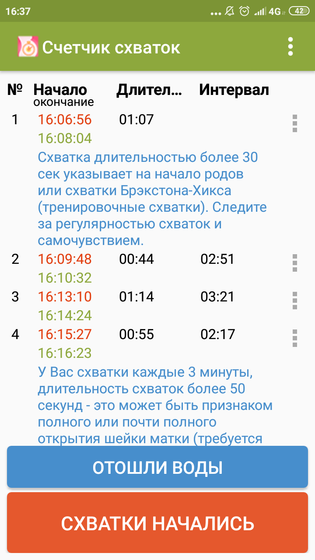 история родов много букв
