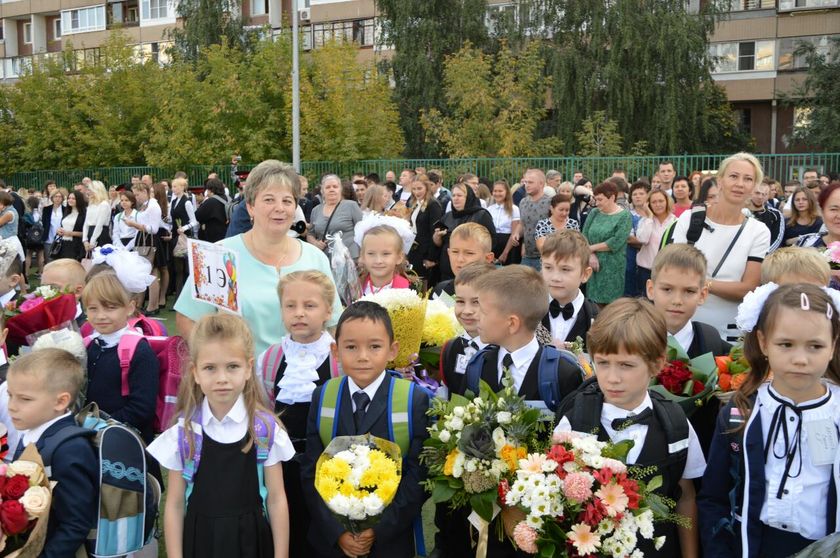 Первый раз в первый класс!, 2.09.2019.