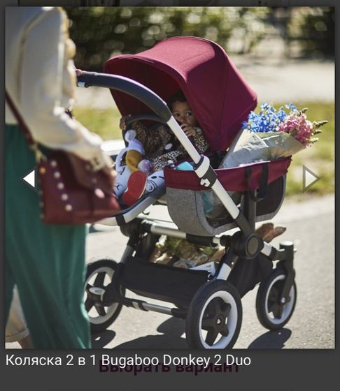 Bugaboo donkey duo