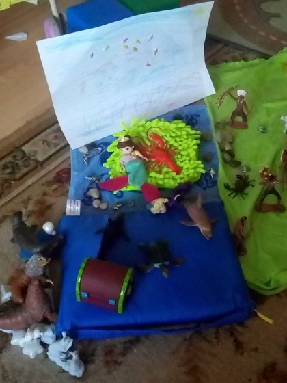 Русалочий День рождения. Анютке 8 лет