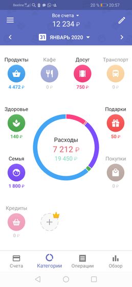 Моя попытка номер снова 🙂 дневник домашнего бюджета