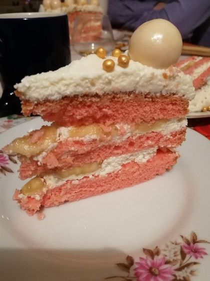 Рецептик от Белки - торт с творожным кремом