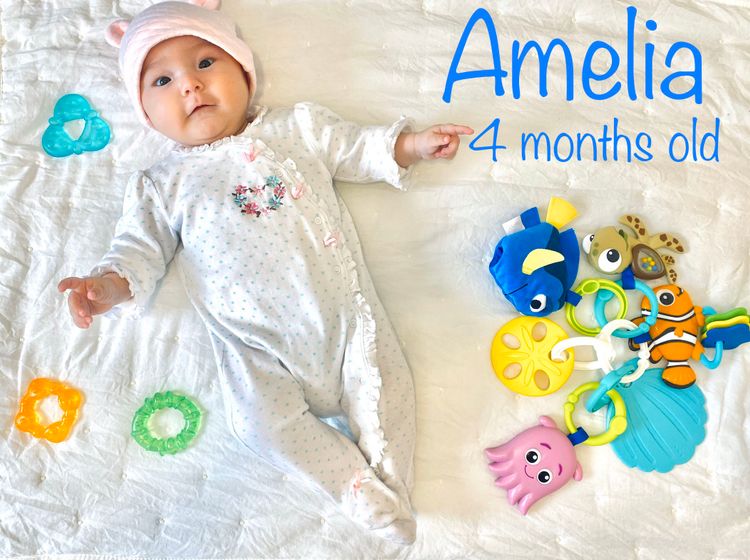 Amelia ???4 months old today ???