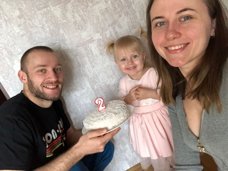 Моей крохе 2️⃣ годика