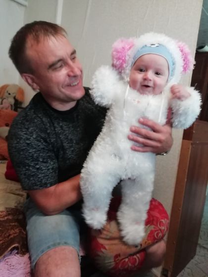 Серафимке 5 месяцев!