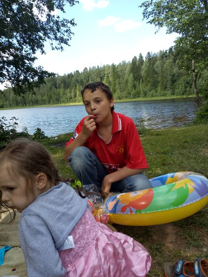Как кусок сердца оторвали..