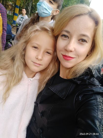 Ух, дома мой первоклассник!