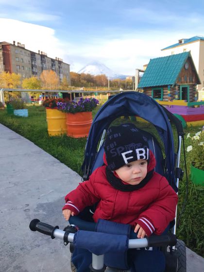 Первый день в саду