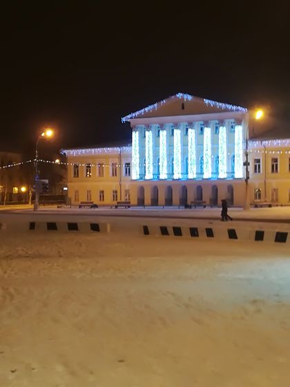 Поездка в Кострому. Ч.1. Новогодняя Кострома и прогулки по городу