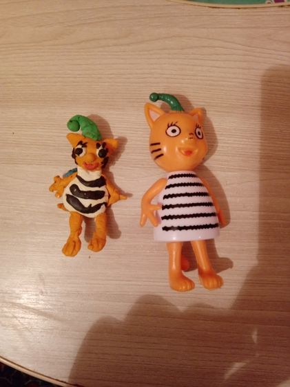 Лепим из пластилина