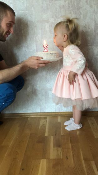 Моей крохе 2️⃣ годика