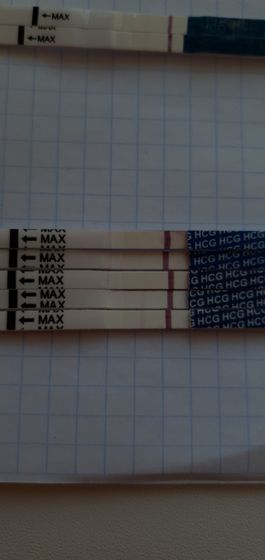 6дпп ощущения, + тест на 7дпп утро