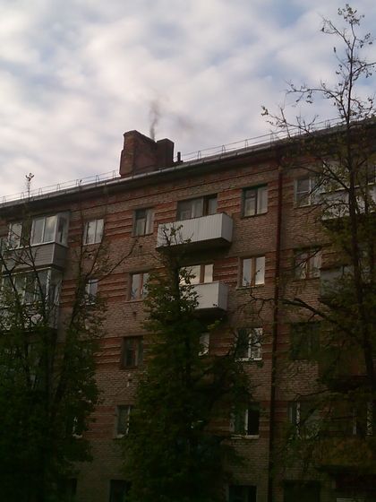 Пятиэтажка с печным отоплением!