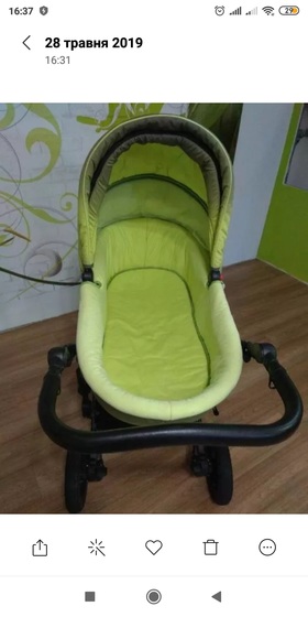 Коляска Tutis Zippy Pia (Тутис Зиппо Пиа) 2 в 1,