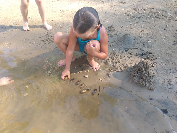 Погода прекрасная???жара, вода очень