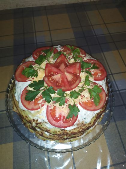 Кабачковый торт