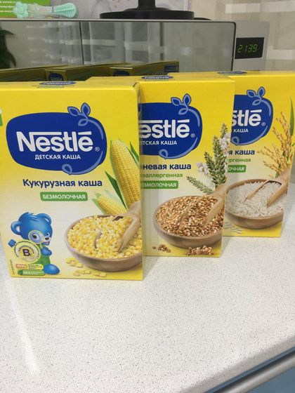 Первый прикорм.