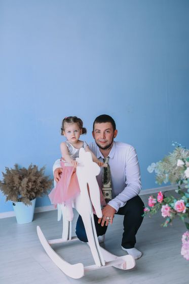 Наконец-то мы всей семьей сходили на фотосессию