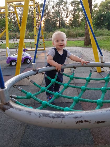 Сыночку 11 месяцев. На память ❤