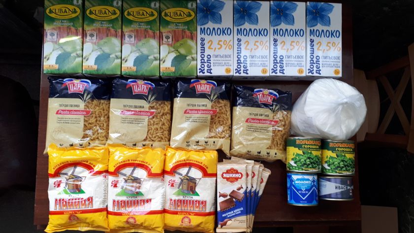 Вторые продуктовые наборы из сада