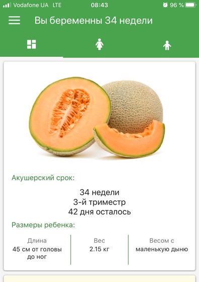 34 недельки 🥰