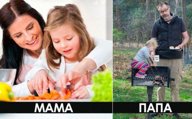 Спокойно ли вы доверяете малыша папе?