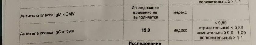 Цитомегаловирос антитела Кто