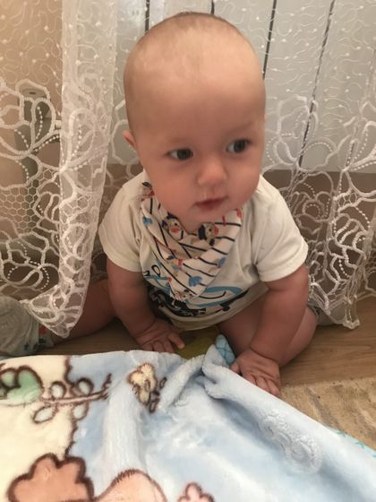 Мой малыш сел))))