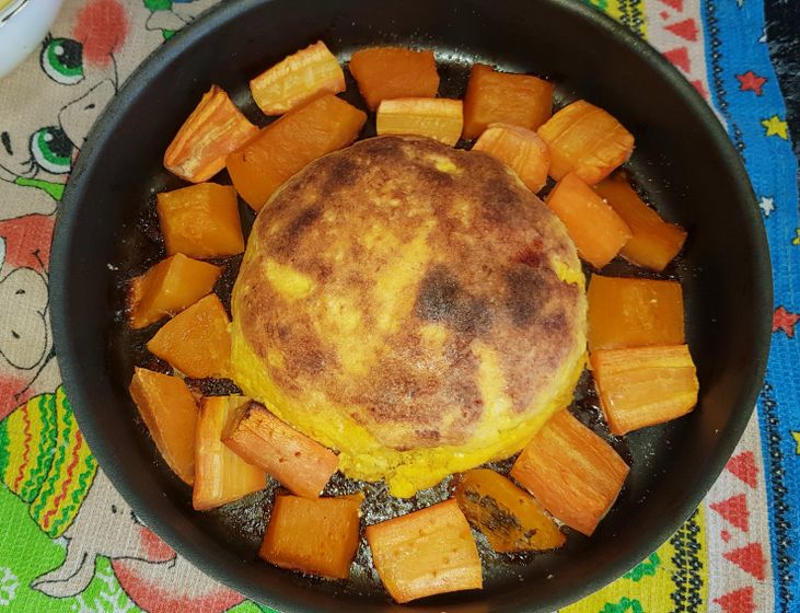 Извращения с овощами (тыквенно-творожная запеканка)