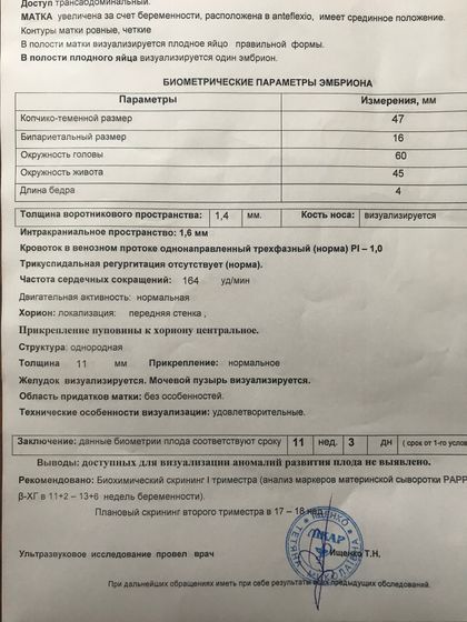 Девочки прошла я скрининг