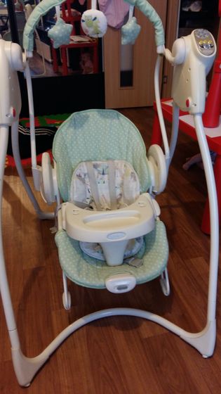 Качели Graco Swing n' Bounce