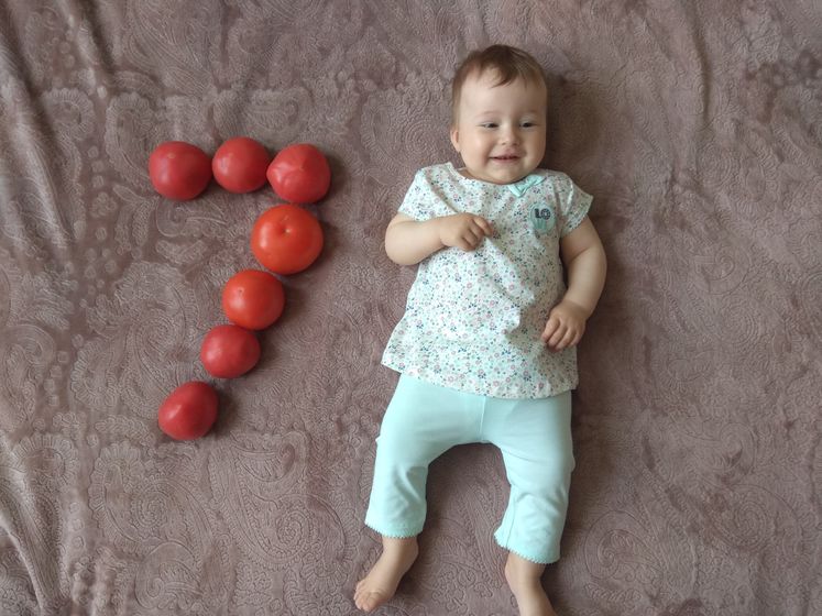 Алисе 7 месяцев!