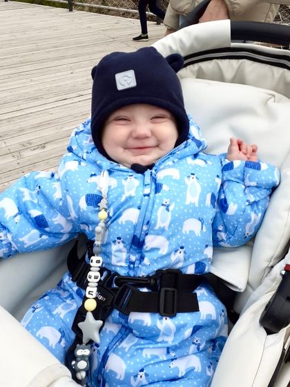 Уже 8 месяцев нашему сыночку ☺️