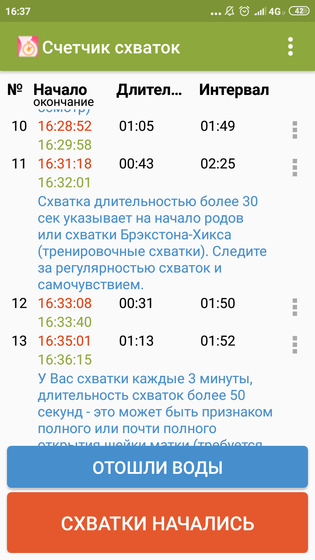 история родов много букв