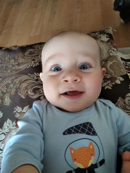 6 месяцев сыночку!😍