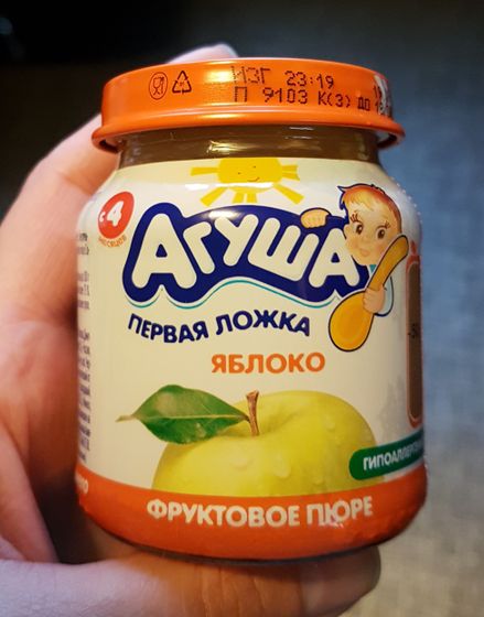 Фруктовые пюре Агуша тестировали?