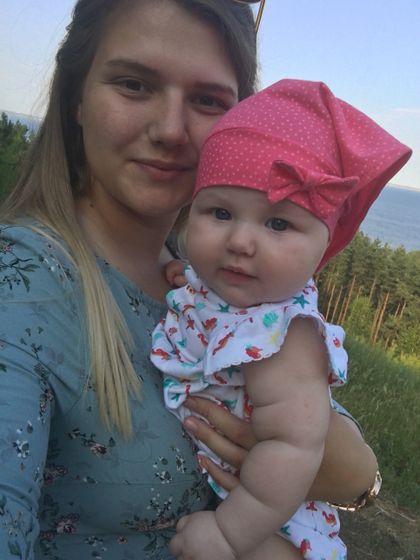Наша кукла❤️4 месяца❤️Полина Александровна