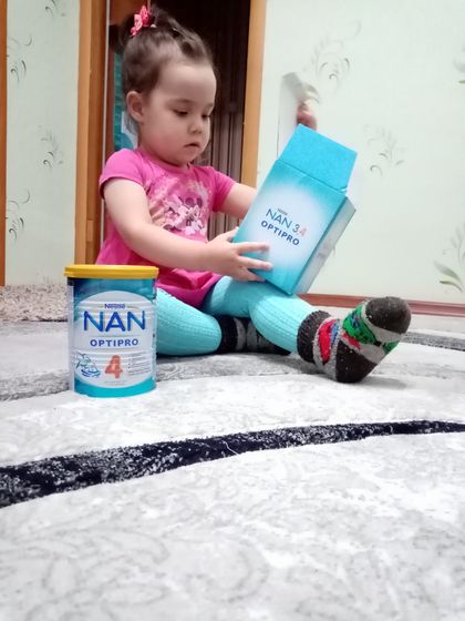 Растем здоровыми вместе с Nestle
