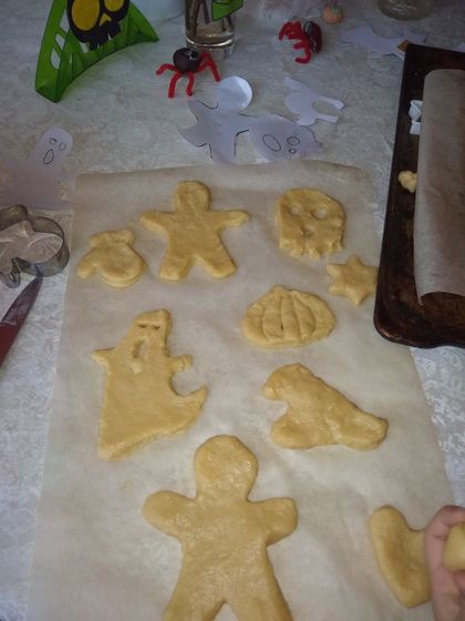Напекли печенек))