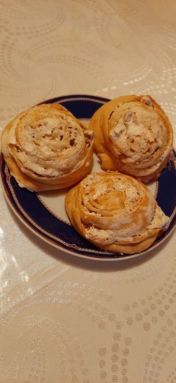 Печенье розочки с безе