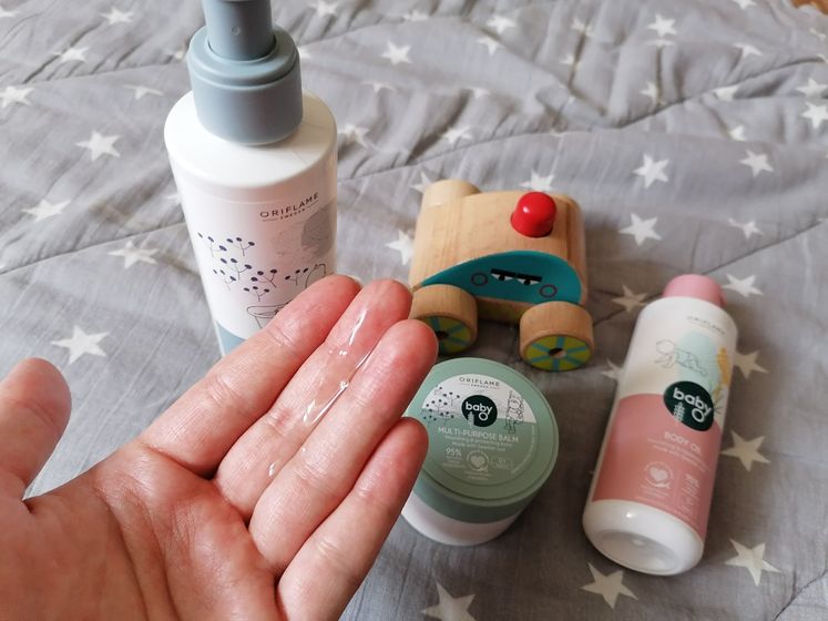 Тестирование продукции BabyO от Oriflame