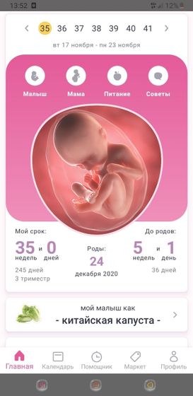 35 НЕДЕЛЬ.выдохнули?.Идем